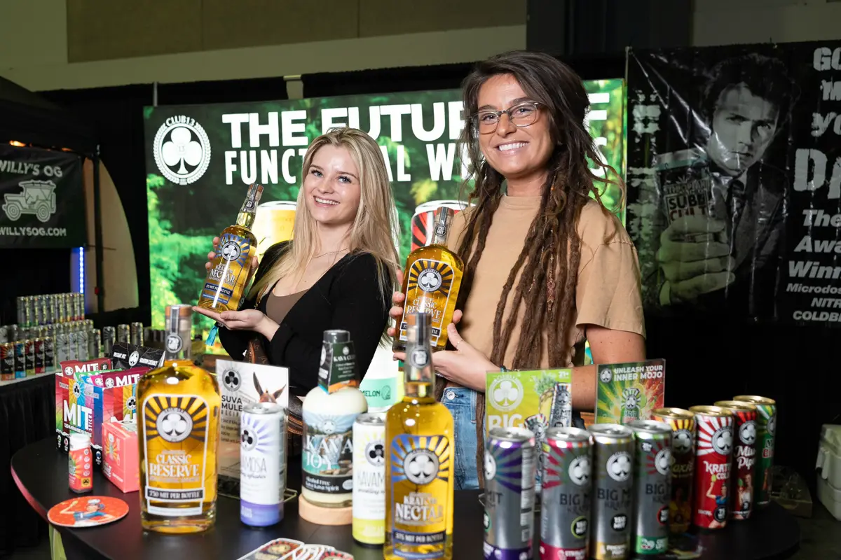 Club13 booth at AltBev Expo