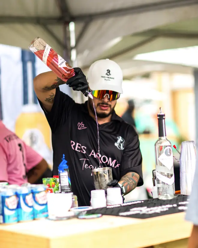 Tres Aromas pour at The Tequila Festival